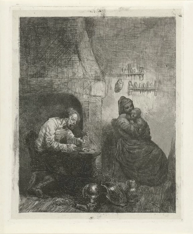Armaiolo al lavoro - Rijks Museum, Ansterdam